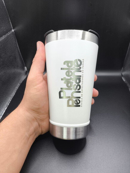 Copo Térmico Personalizado Branco