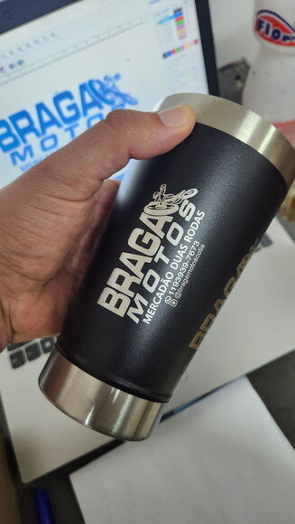Copo Térmico Personalizado com Logotipo e Nome Temas