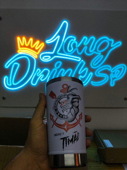 Copo Térmico Personalizado no Dtf Uv de Times