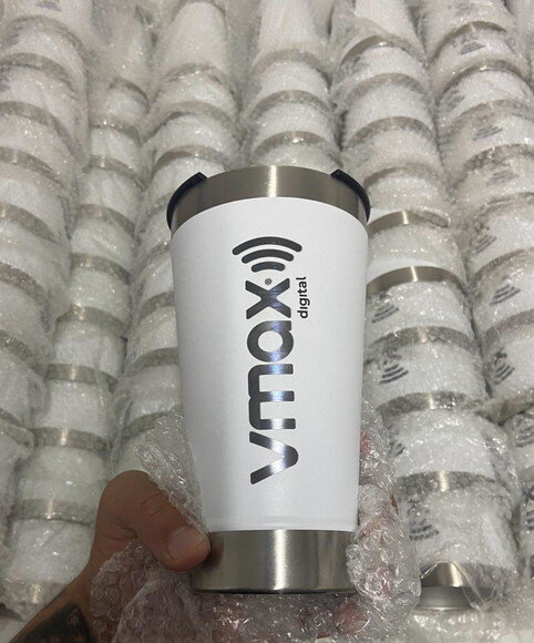 Térmico Personalizado Branco para Empresas