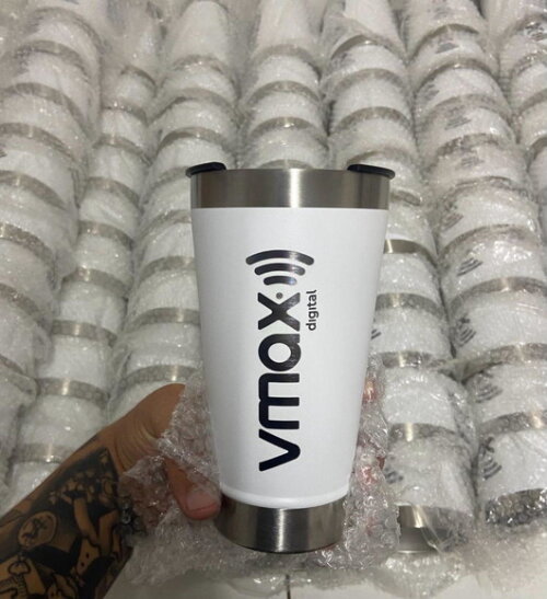 Térmico Personalizado Branco para Empresas