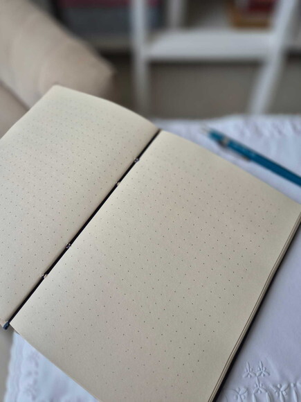 Agenda - Planner Bordado Artesanal A5 Copta