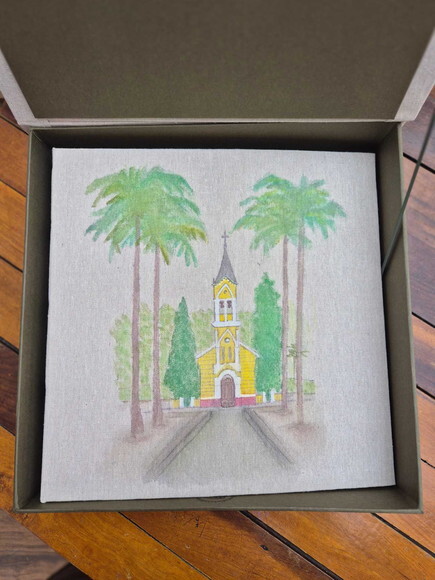 Álbum Bordado para Casamento 30cm