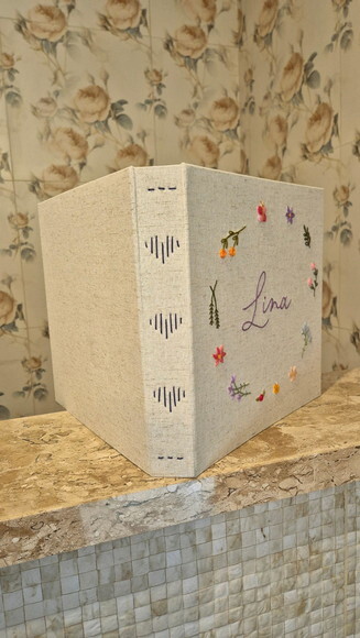Álbum de Fotos Bordado 30cm