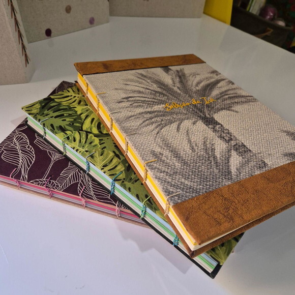 Caderno A4 Costura Copta