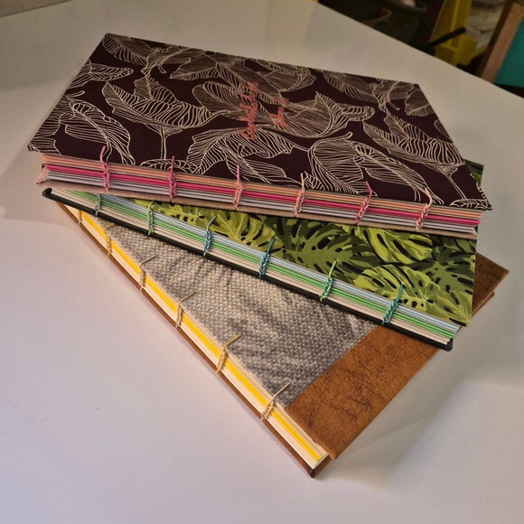 Caderno A4 Costura Copta
