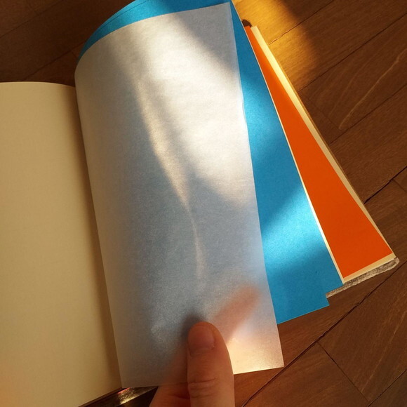 Caderno Artesanal A5 Copta com Miolo Interativo