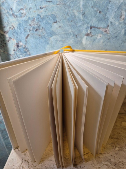 Caderno Artesanal A5 Costura Copta