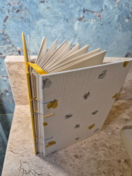 Caderno Artesanal A5 Costura Copta