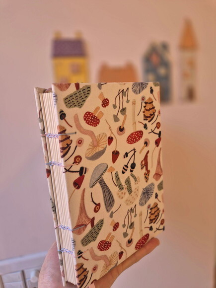 Caderno Artesanal A5 Costura Copta