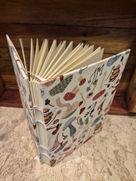 Caderno Artesanal A5 Costura Copta