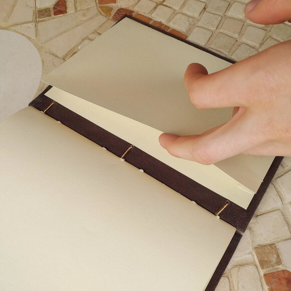 Caderno Artesanal A5 Costura Copta