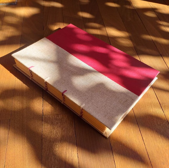 Caderno Artesanal A5 Costura Copta