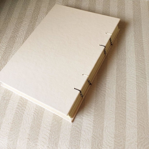 Caderno Artesanal Bordado Costura Copta