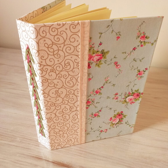 Caderno Artesanal Sketchbook A5 sem Pauta