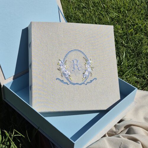 Álbum de Fotos Personalizado Feito à Mão - 30cm
