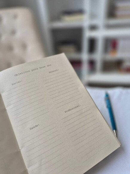 Agenda - Planner Bordado Artesanal A5 Copta
