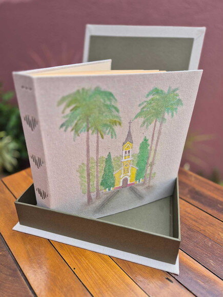 Álbum Bordado para Casamento 30cm