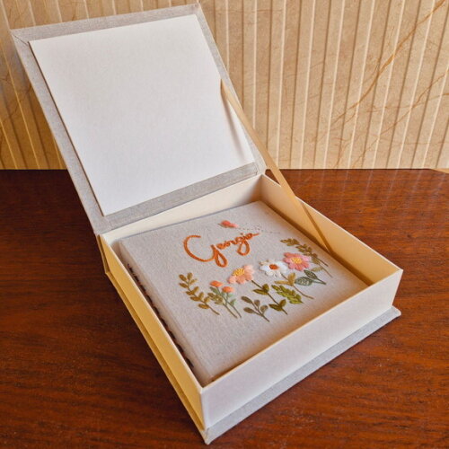 Álbum de Fotos 21cm com Caixa de Acondicionamento