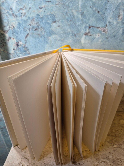 Caderno Artesanal A5 Costura Copta