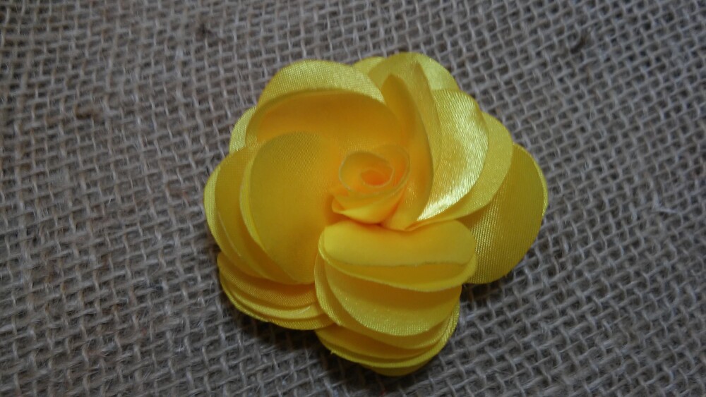 Presilha hairclips Chara amarelo