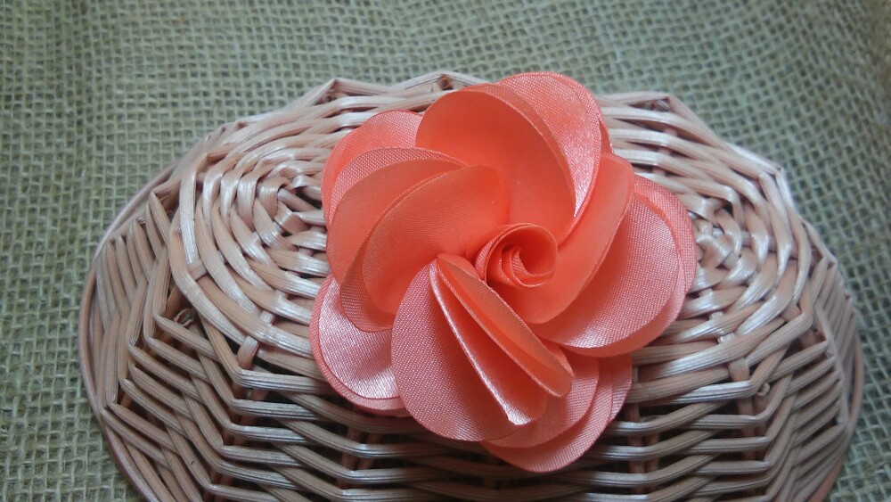 Presilha hairclips Chara pessego
