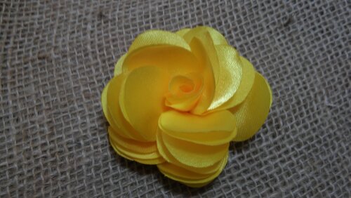 Presilha hairclips Chara amarelo
