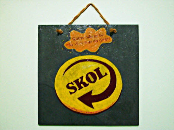 Placa Cantinho do Churrasco,
