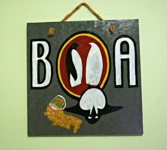 Placa Cantinho do Churrasco,