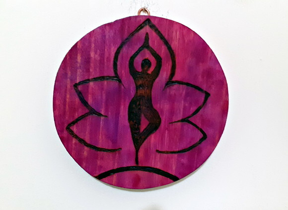 Plaquinha Yoga