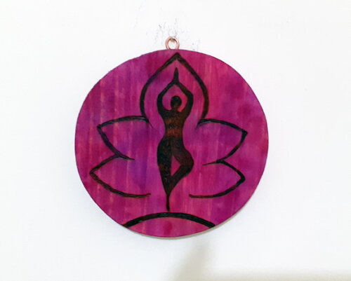 Plaquinha Yoga