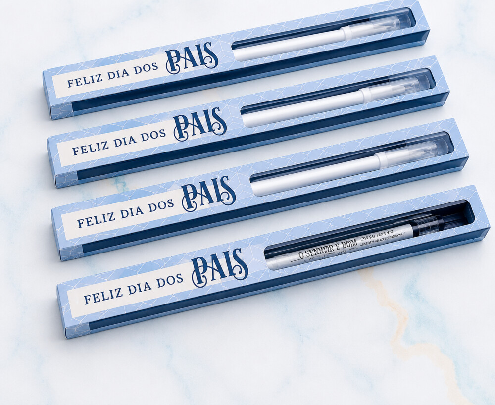 Caixa Personalizada Dia dos Pais (Porta Caneta)