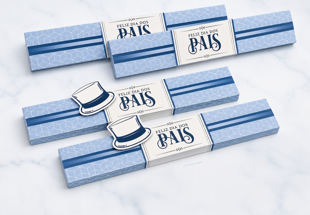 Caixa Personalizada Dia dos Pais (Porta Caneta)