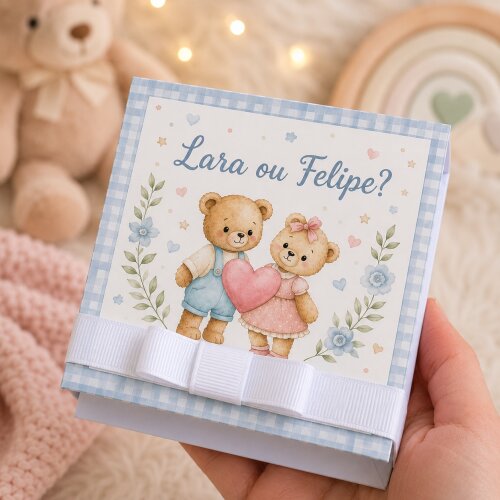 ✨15 Caixinha de Bênçãos Chá Revelação ✨