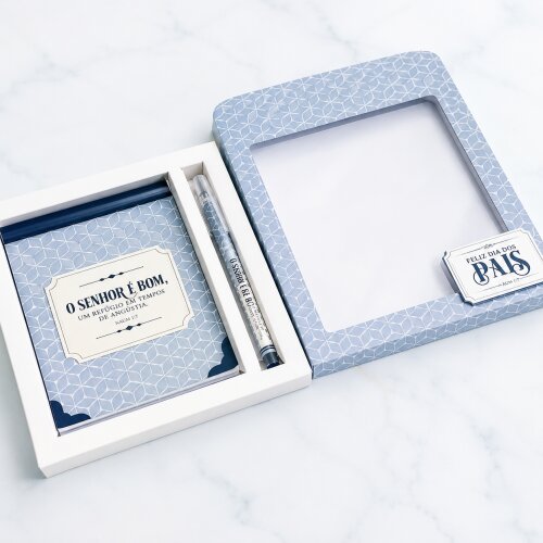 Kit Bloco de Anotações com Caneta – Dia dos Pais