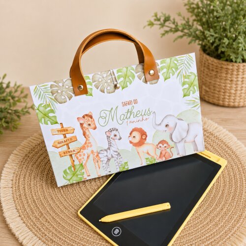 Maletinha Cartonada com Tablet