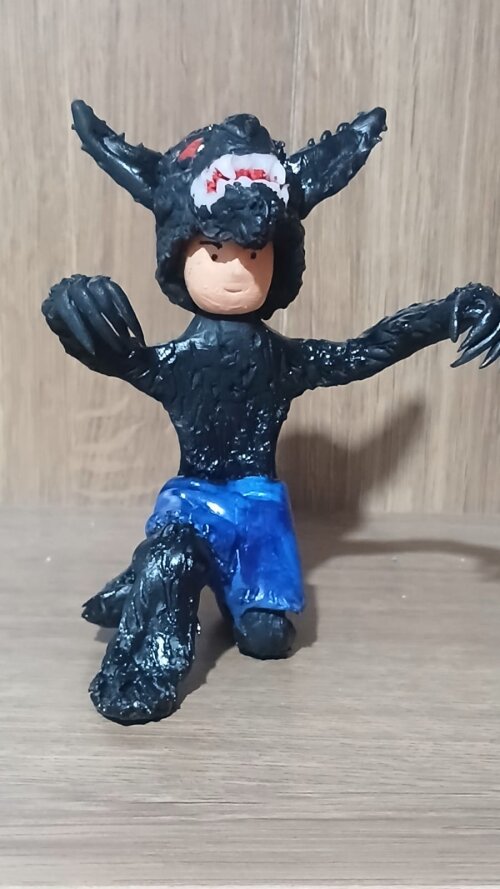 Escultura de Lobisomem