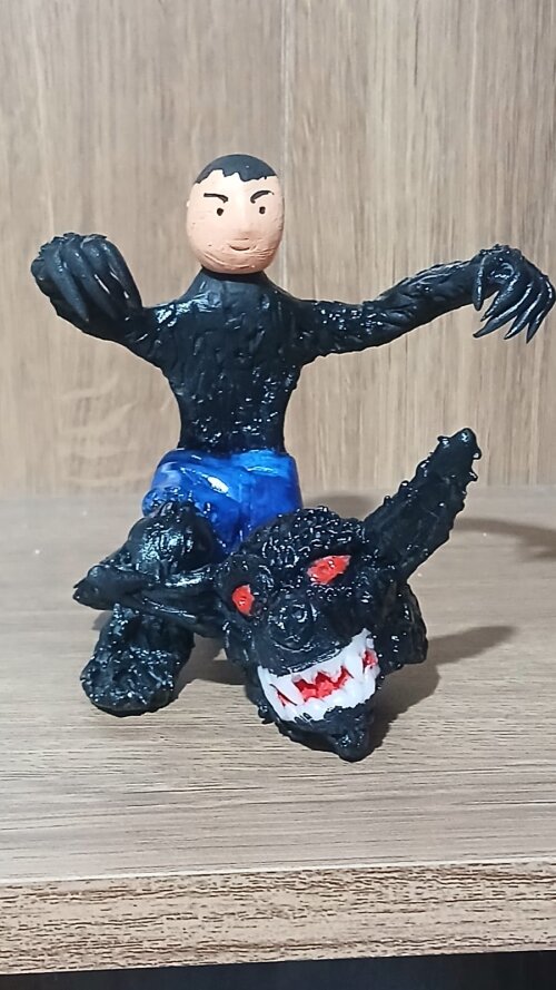 Escultura de Lobisomem