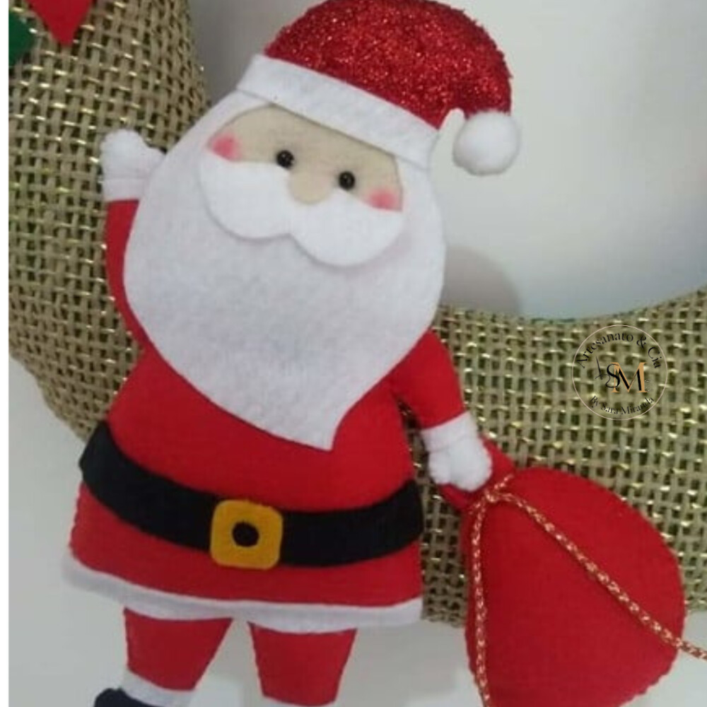 Guirlanda Natalina do Papai Noel