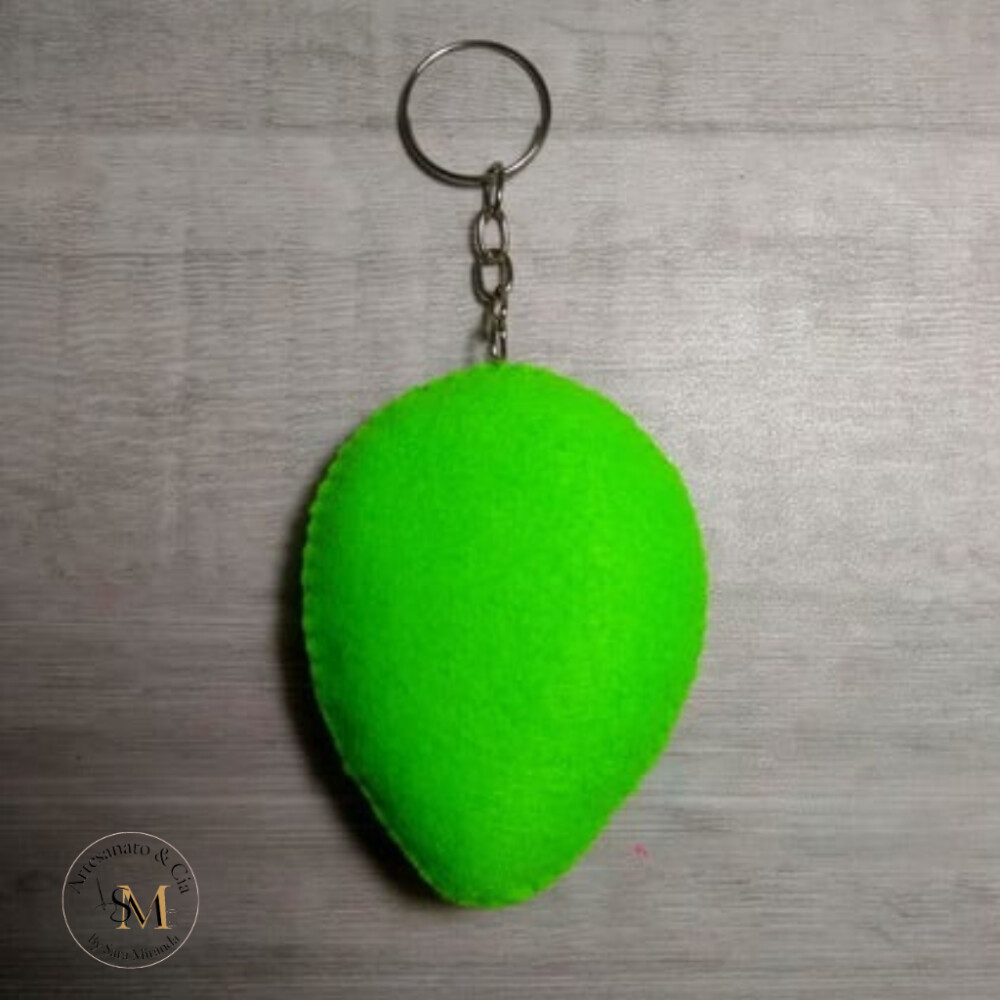 Chaveiro Alien em Feltro