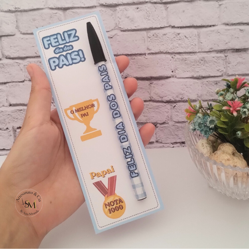 Caneta Personalizada Dia dos Pais
