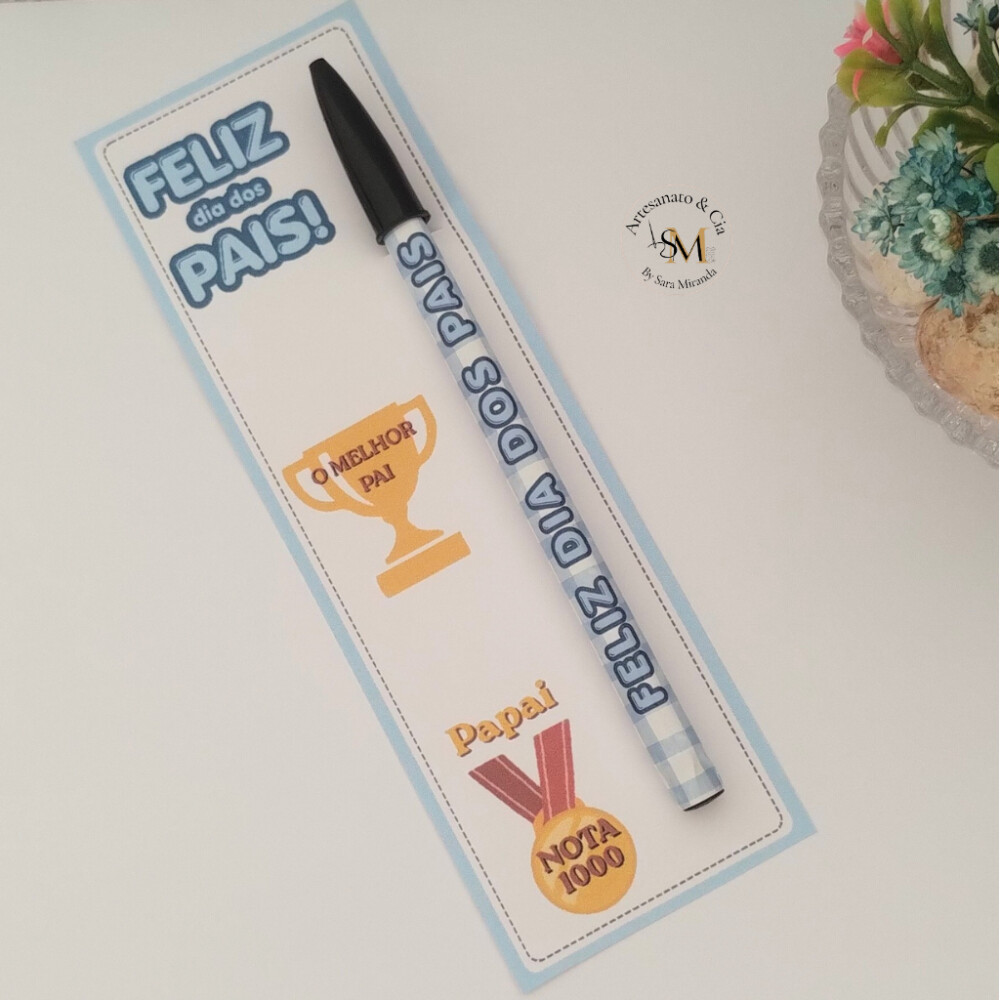 Caneta Personalizada Dia dos Pais
