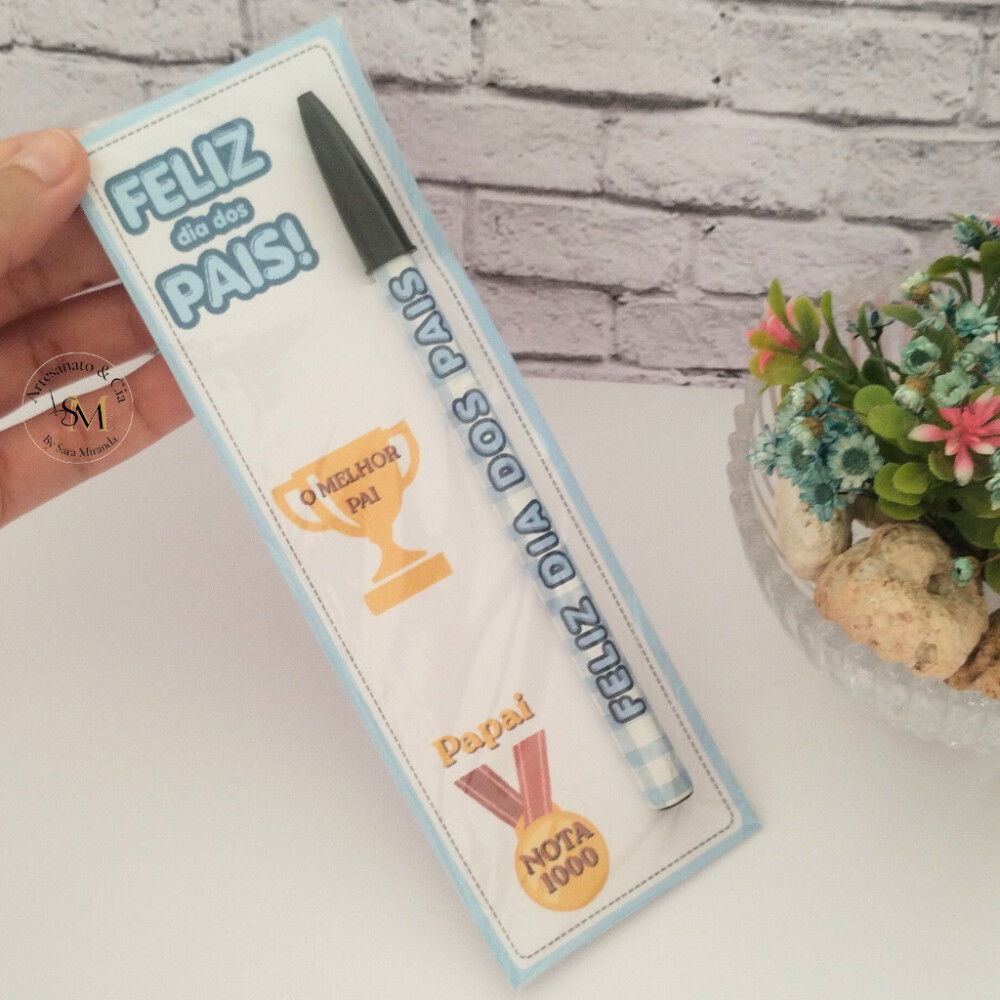 Caneta Personalizada Dia dos Pais