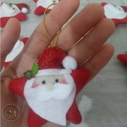 Enfeite de Árvore de Natal Papai Noel