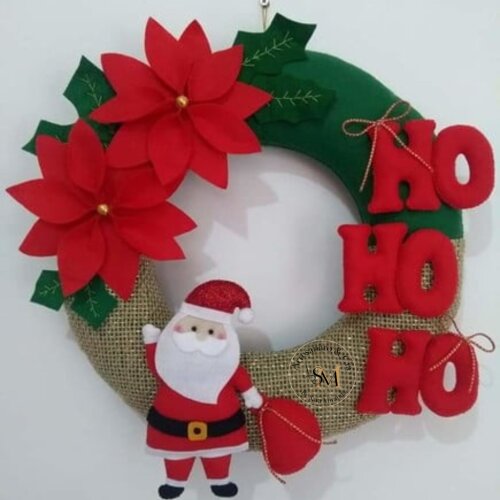 Guirlanda Natalina do Papai Noel