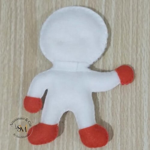 Chaveiro Astronauta em Feltro