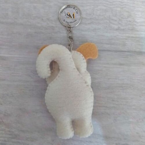 Chaveiro Cachorrinho em Feltro