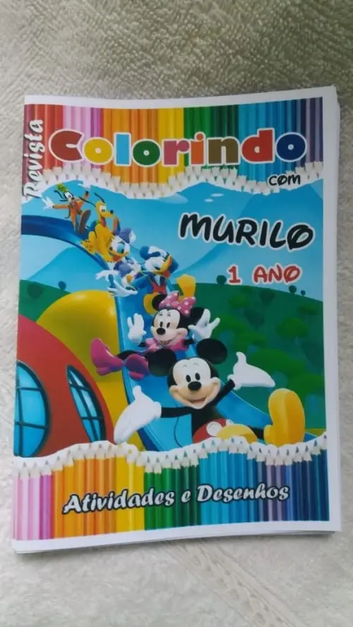 Livro colorir Lembrancinhas