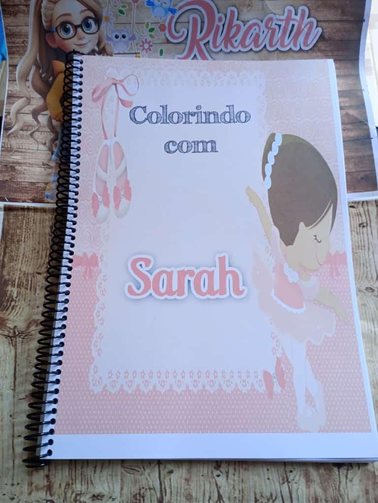 Livro Colorir e Atividades Grande A4