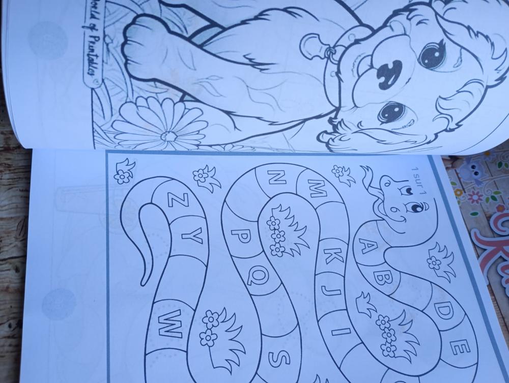 Livro Colorir e Atividades Grande A4